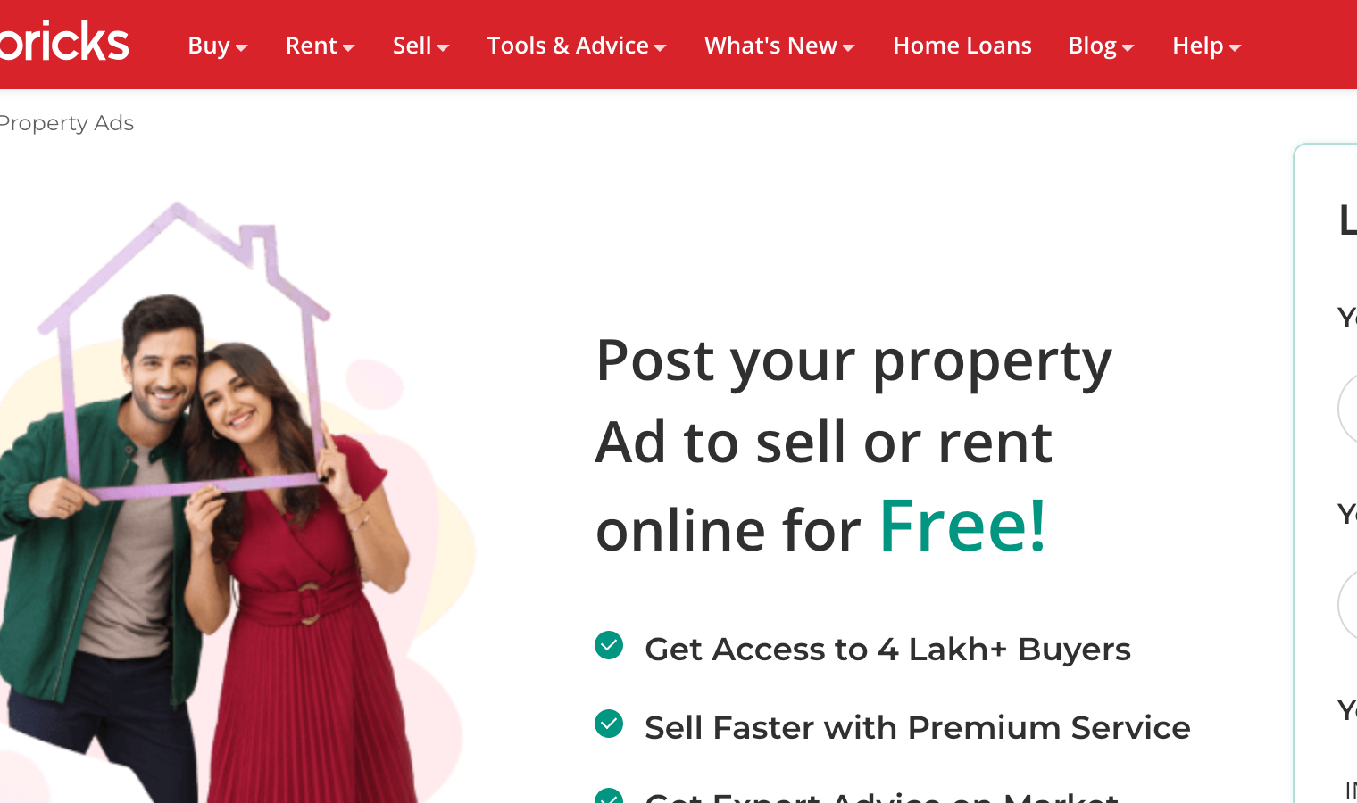 Post property ad preview